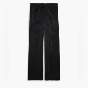 NWT J crew high shine wide leg pants
